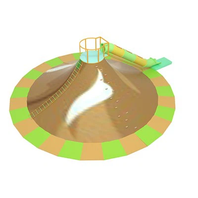 Tobogán de volcán interior