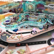 Centro de juegos blandos interior